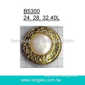 (#B5300) Fashion shank gold plating combined coat button